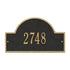 Arch Marker Standard Wall Address Plaque