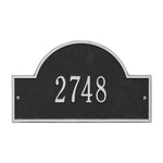 Arch Marker Standard Wall Address Plaque