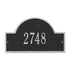 Arch Marker Standard Wall Address Plaque