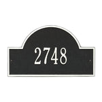Arch Marker Standard Wall Address Plaque