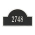 Arch Marker Standard Wall Address Plaque