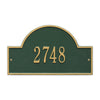 Arch Marker Wall Address Plaque (Standard Size)