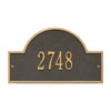 Arch Marker Wall Address Plaque (Standard Size)