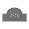 Arch Marker Wall Address Plaque (Standard Size)
