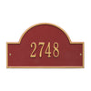 Arch Marker Wall Address Plaque (Standard Size)