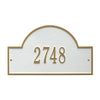 Arch Marker Wall Address Plaque (Standard Size)