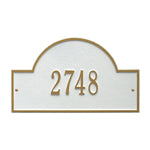 Arch Marker Standard Wall Address Plaque