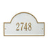 Arch Marker Standard Wall Address Plaque