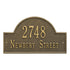 Arch Marker Standard Wall Address Plaque