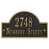 Arch Marker Standard Wall Address Plaque