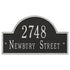 Arch Marker Standard Wall Address Plaque