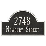 Arch Marker Standard Wall Address Plaque