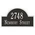 Arch Marker Standard Wall Address Plaque