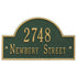 Arch Marker Standard Wall Address Plaque