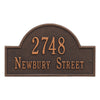 Arch Marker Wall Address Plaque (Standard Size)