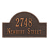 Arch Marker Standard Wall Address Plaque