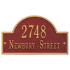 Arch Marker Wall Address Plaque (Standard Size)