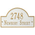 Arch Marker Standard Wall Address Plaque