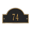 Arch Marker Wall Address Plaque (Petite Size)