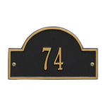 Arch Marker Petite Wall Address Plaque