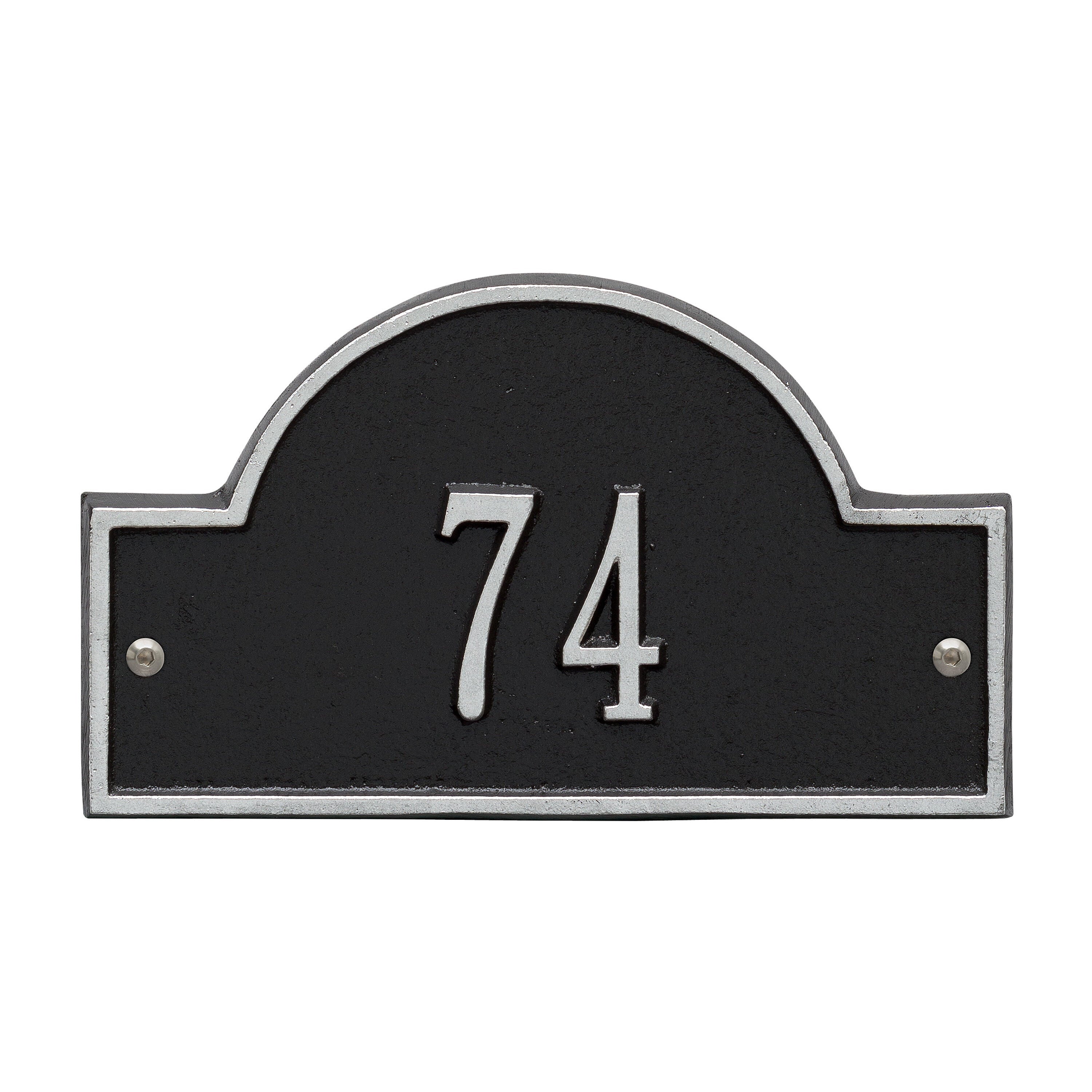 Arch Marker Petite Wall Address Plaque