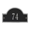 Arch Marker Wall Address Plaque (Petite Size)