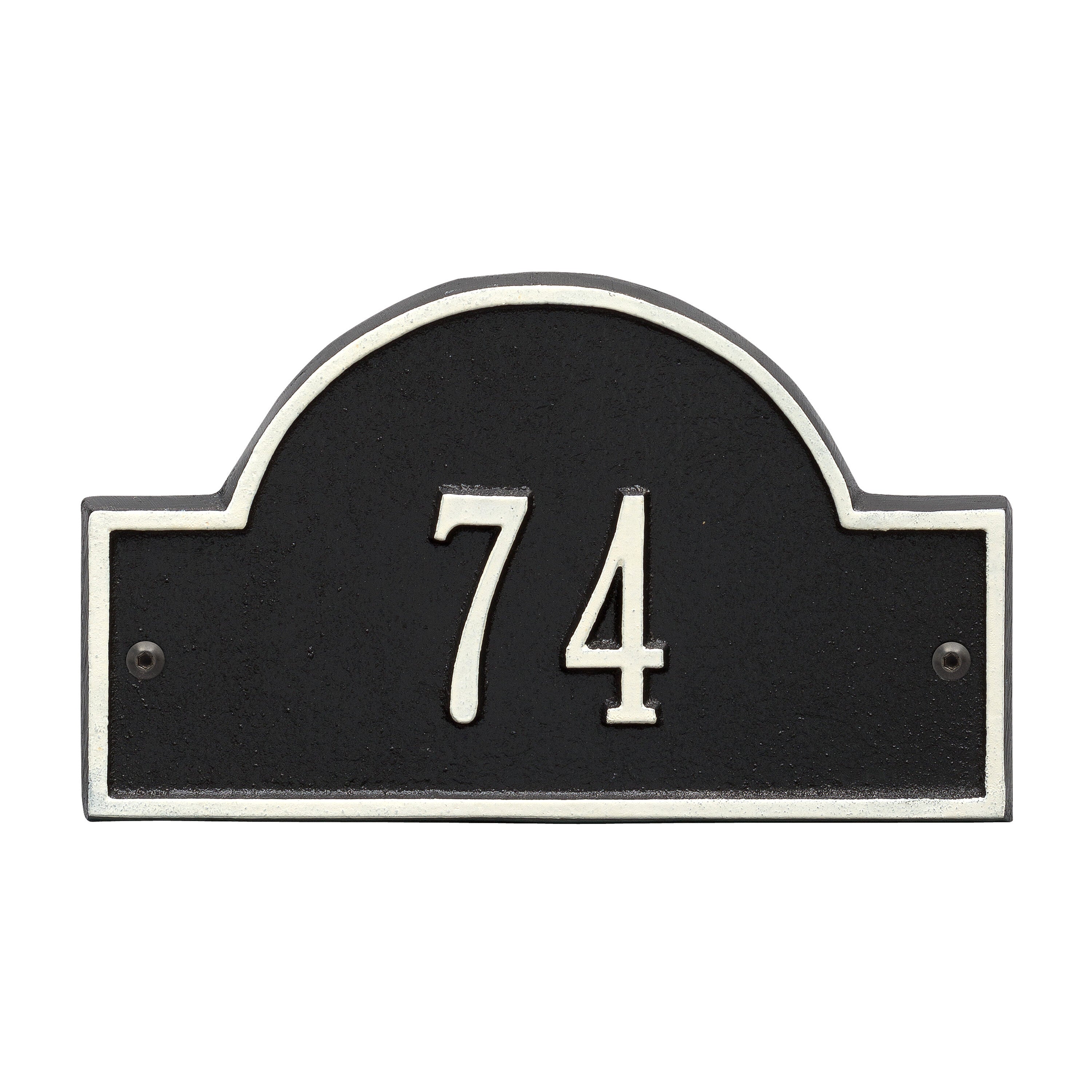 Arch Marker Petite Wall Address Plaque