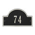 Arch Marker Petite Wall Address Plaque