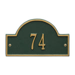 Arch Marker Petite Wall Address Plaque
