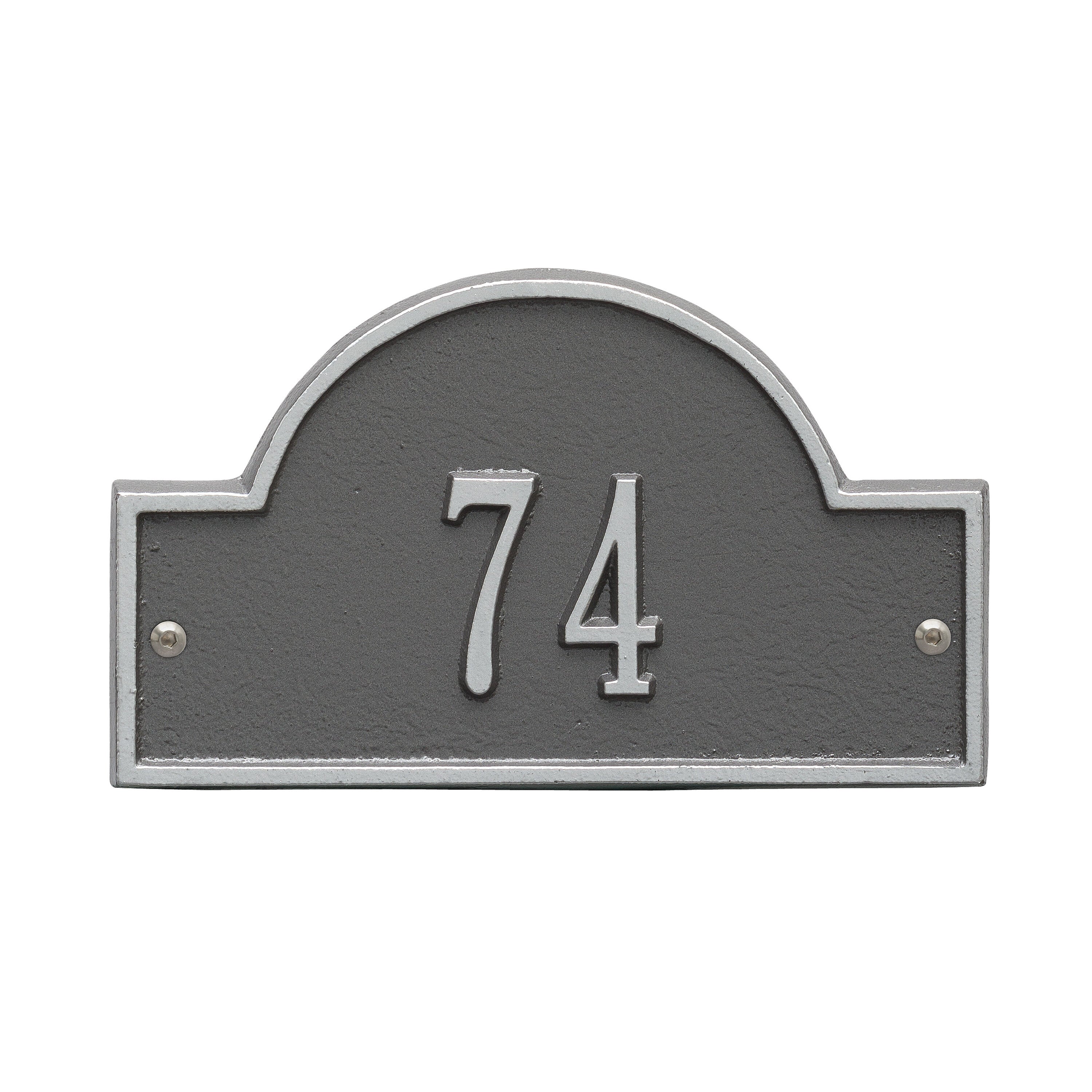 Arch Marker Petite Wall Address Plaque