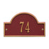 Arch Marker Petite Wall Address Plaque