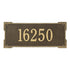 Roanoke Estate Wall Address Plaque