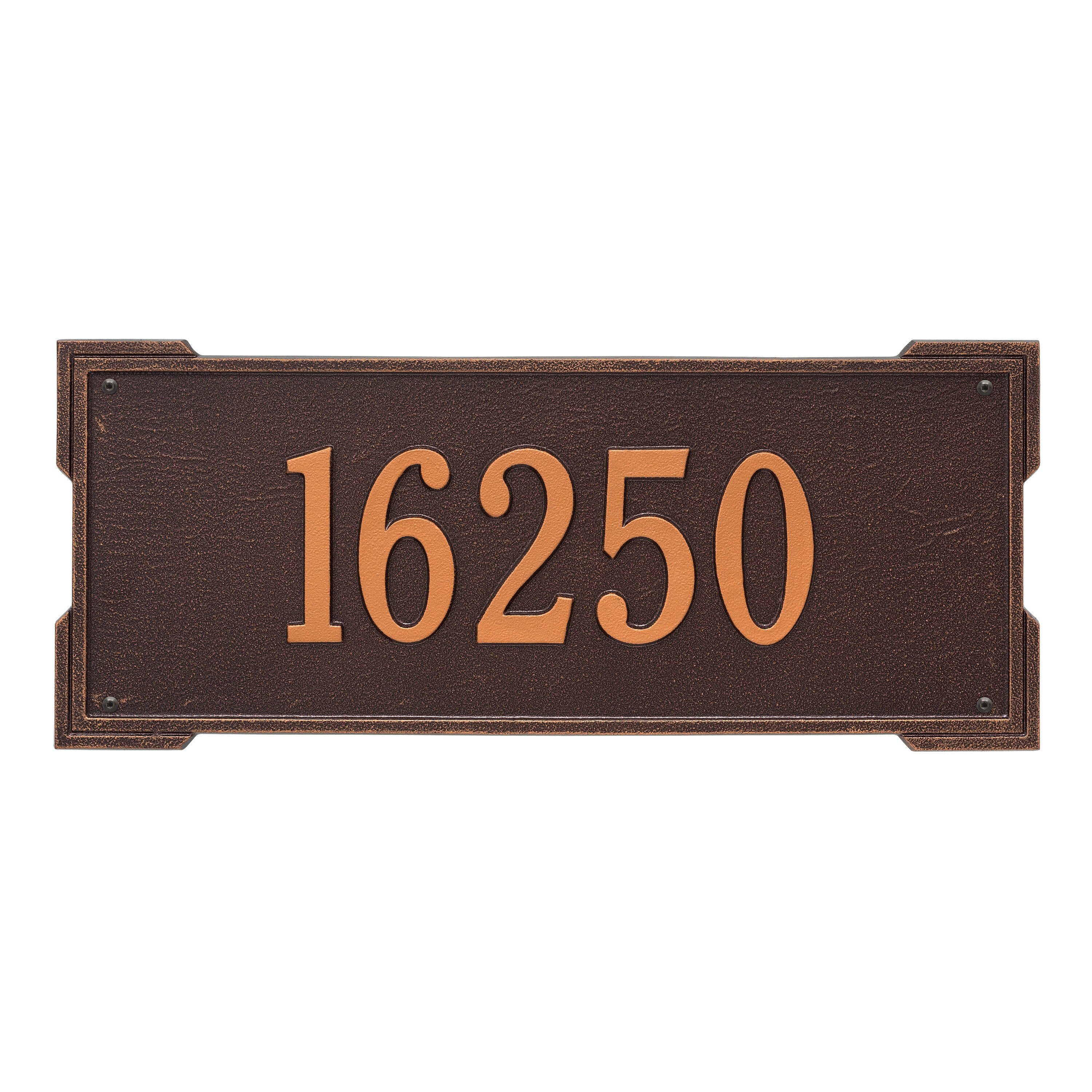 Roanoke Estate Wall Address Plaque