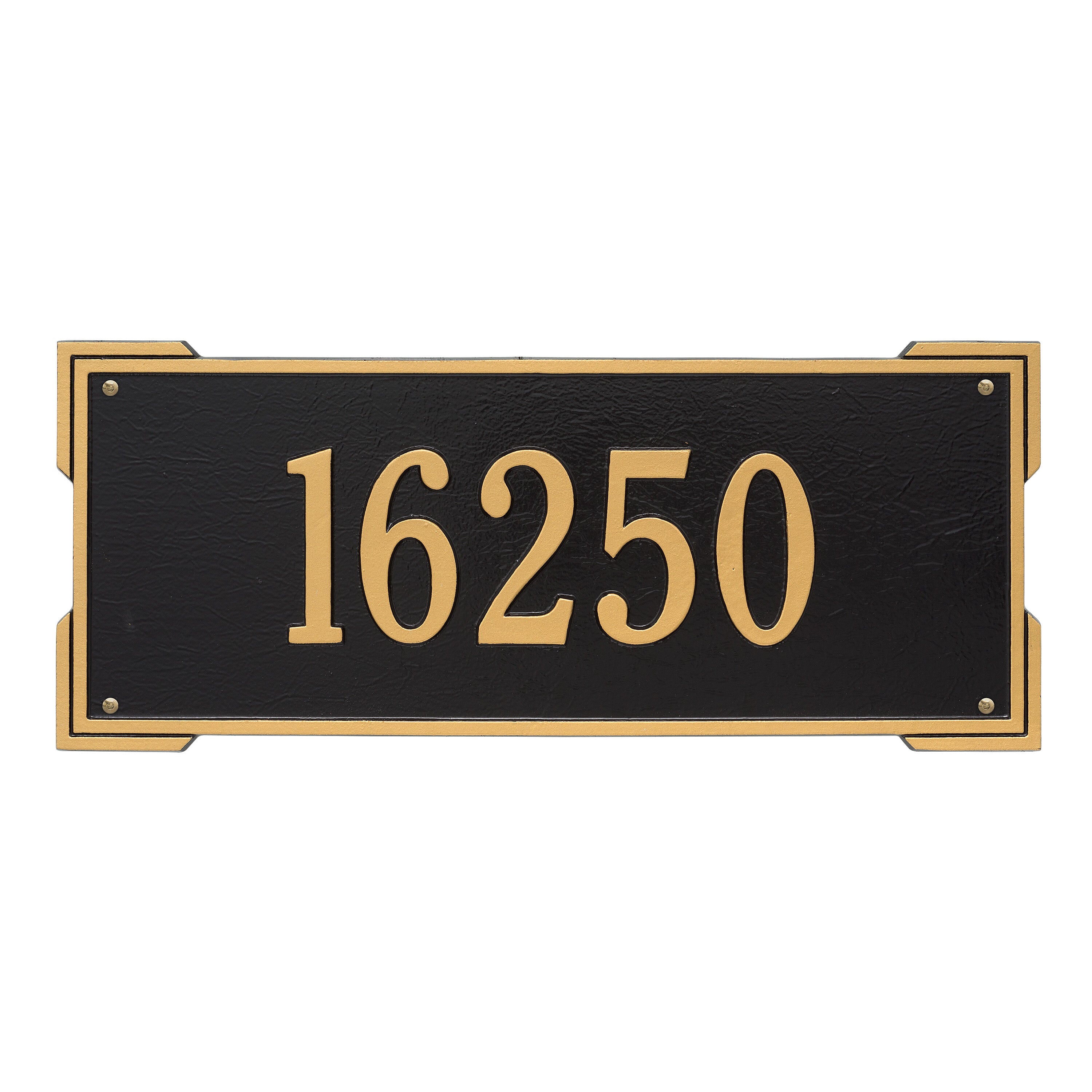 Roanoke Estate Wall Address Plaque