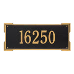 Roanoke Estate Wall Address Plaque