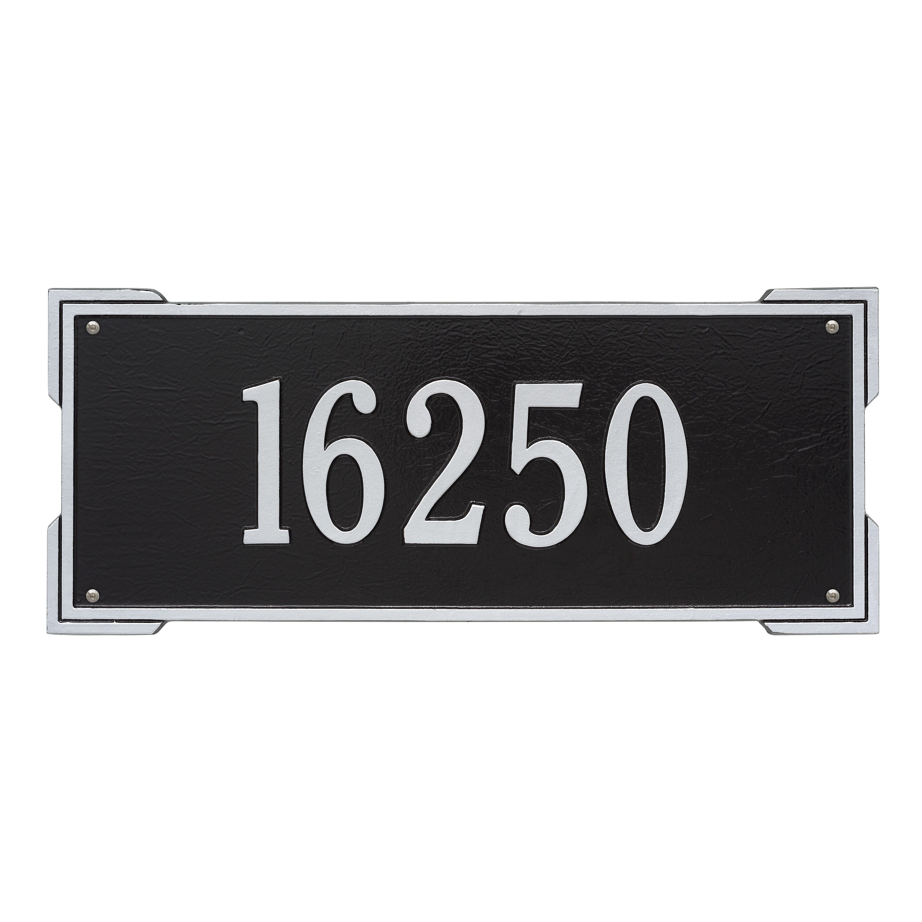 Roanoke Estate Wall Address Plaque