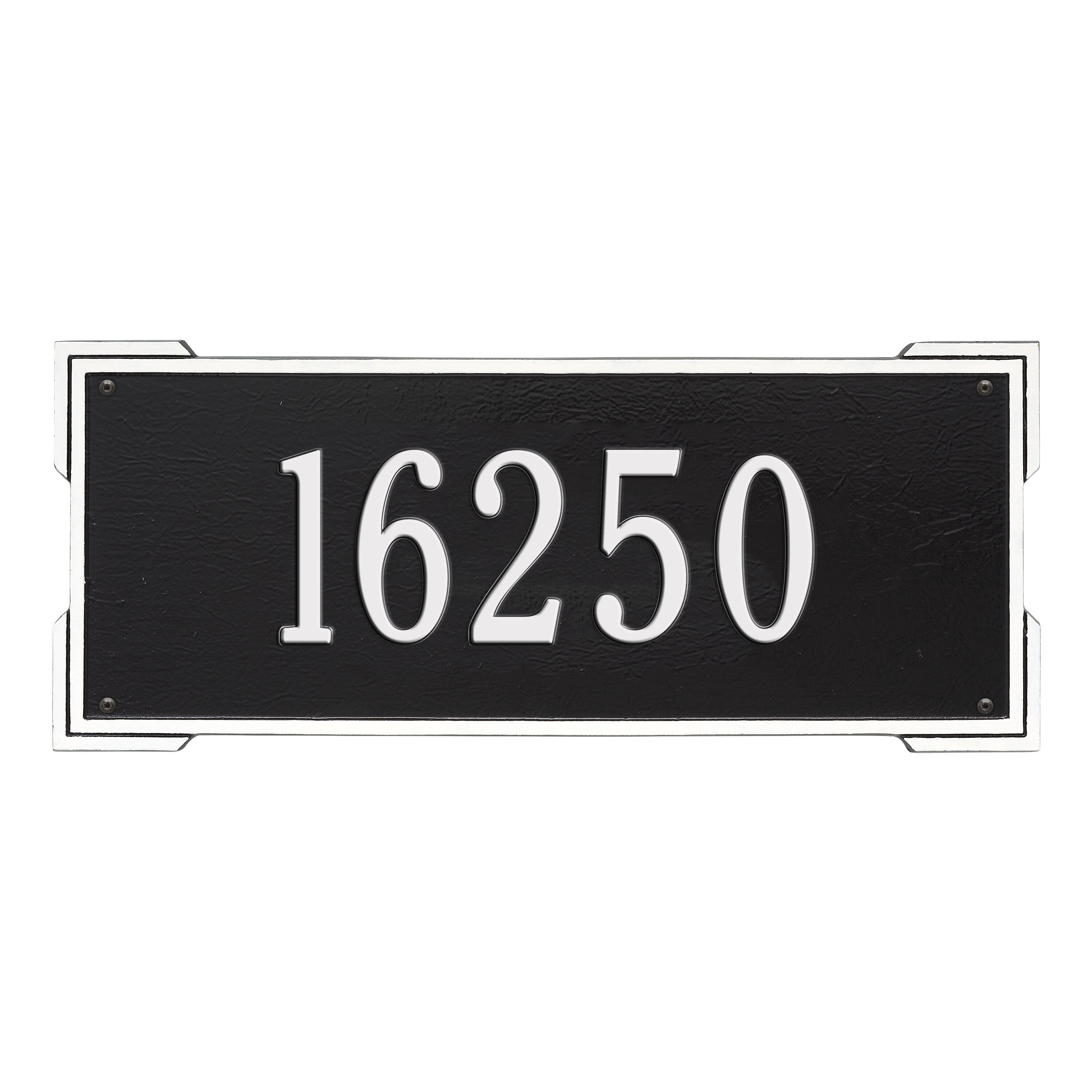 Roanoke Estate Wall Address Plaque
