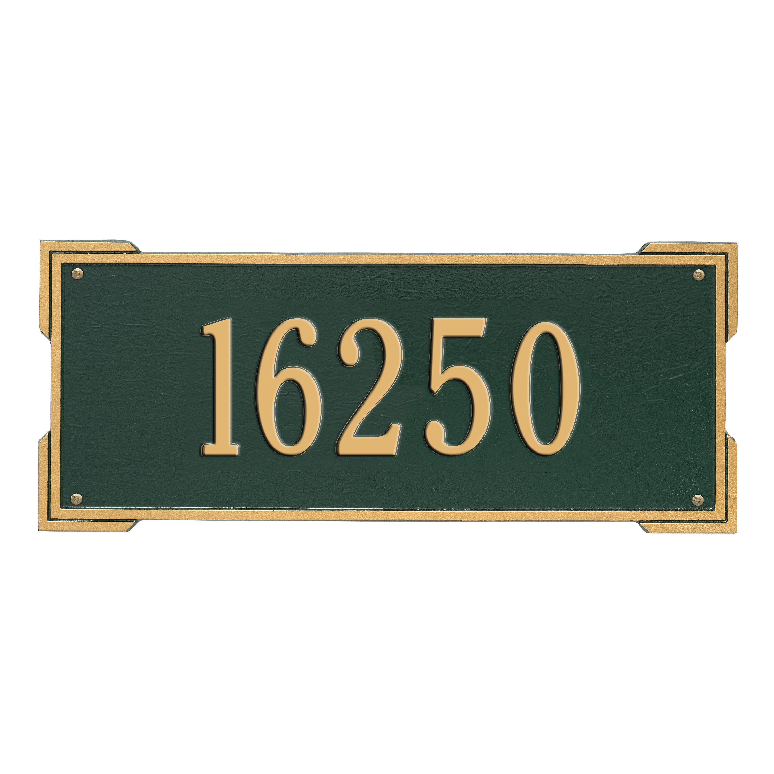 Roanoke Estate Wall Address Plaque