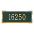 Roanoke Estate Wall Address Plaque