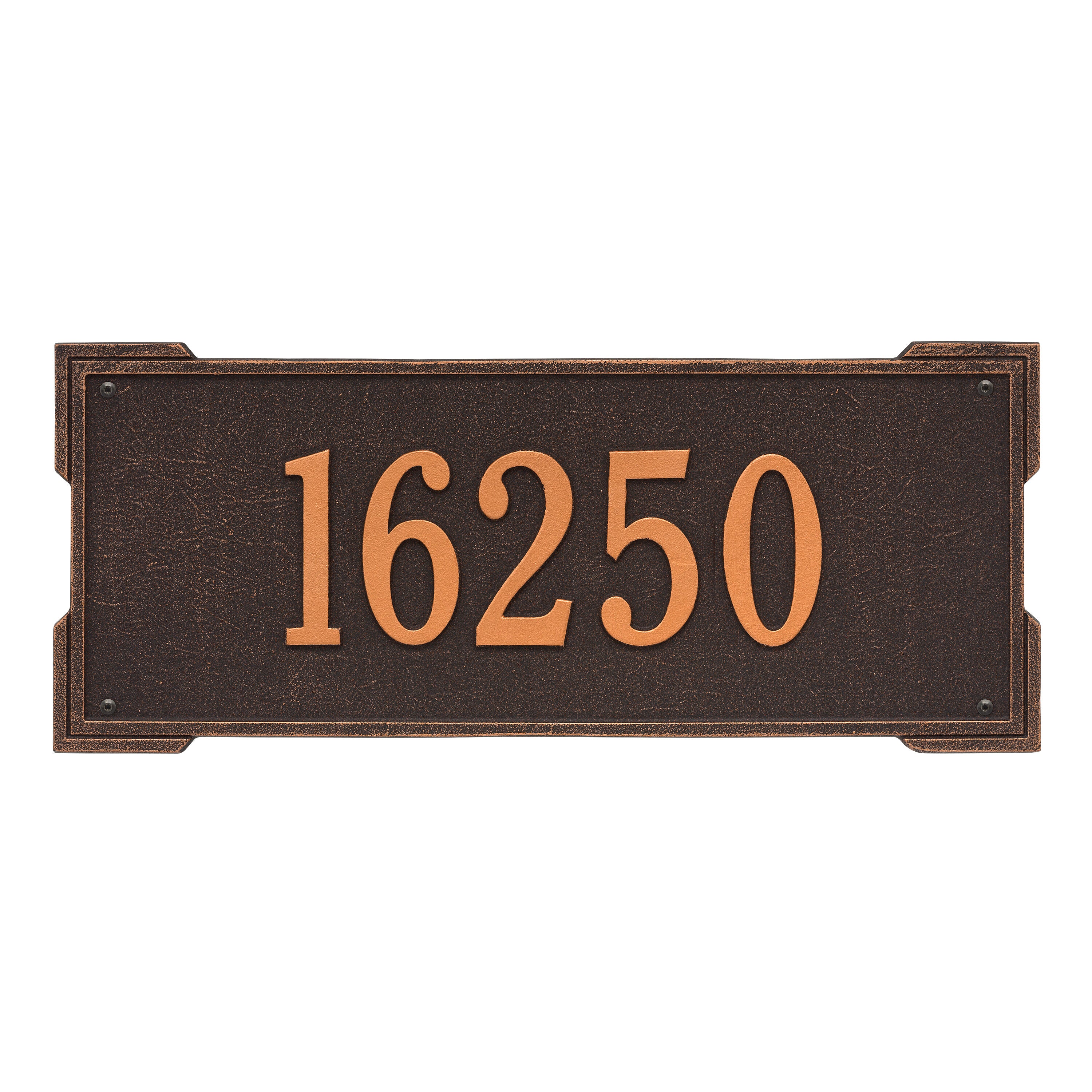 Roanoke Estate Wall Address Plaque