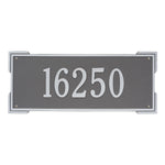 Roanoke Estate Wall Address Plaque