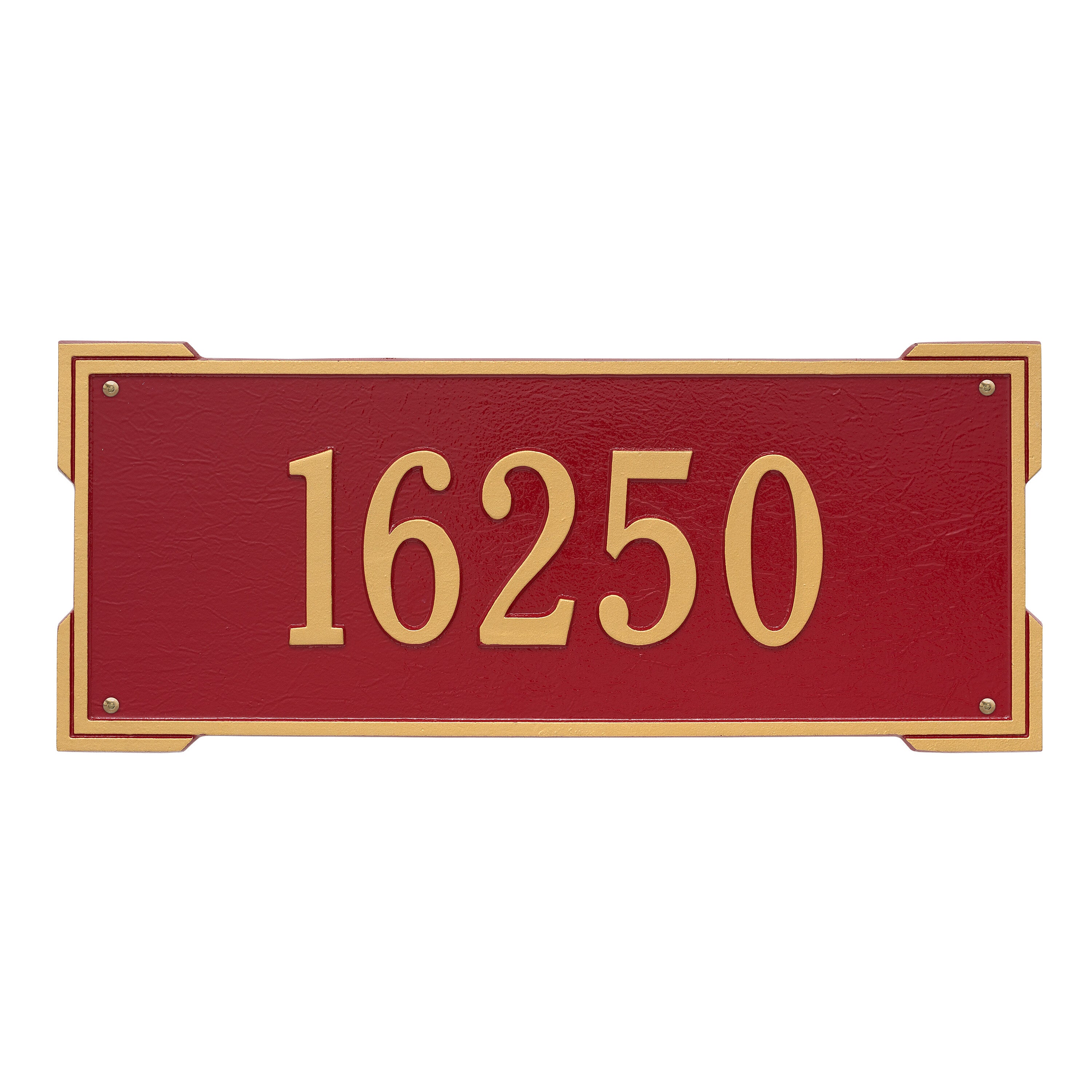 Roanoke Estate Wall Address Plaque