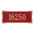 Roanoke Estate Wall Address Plaque