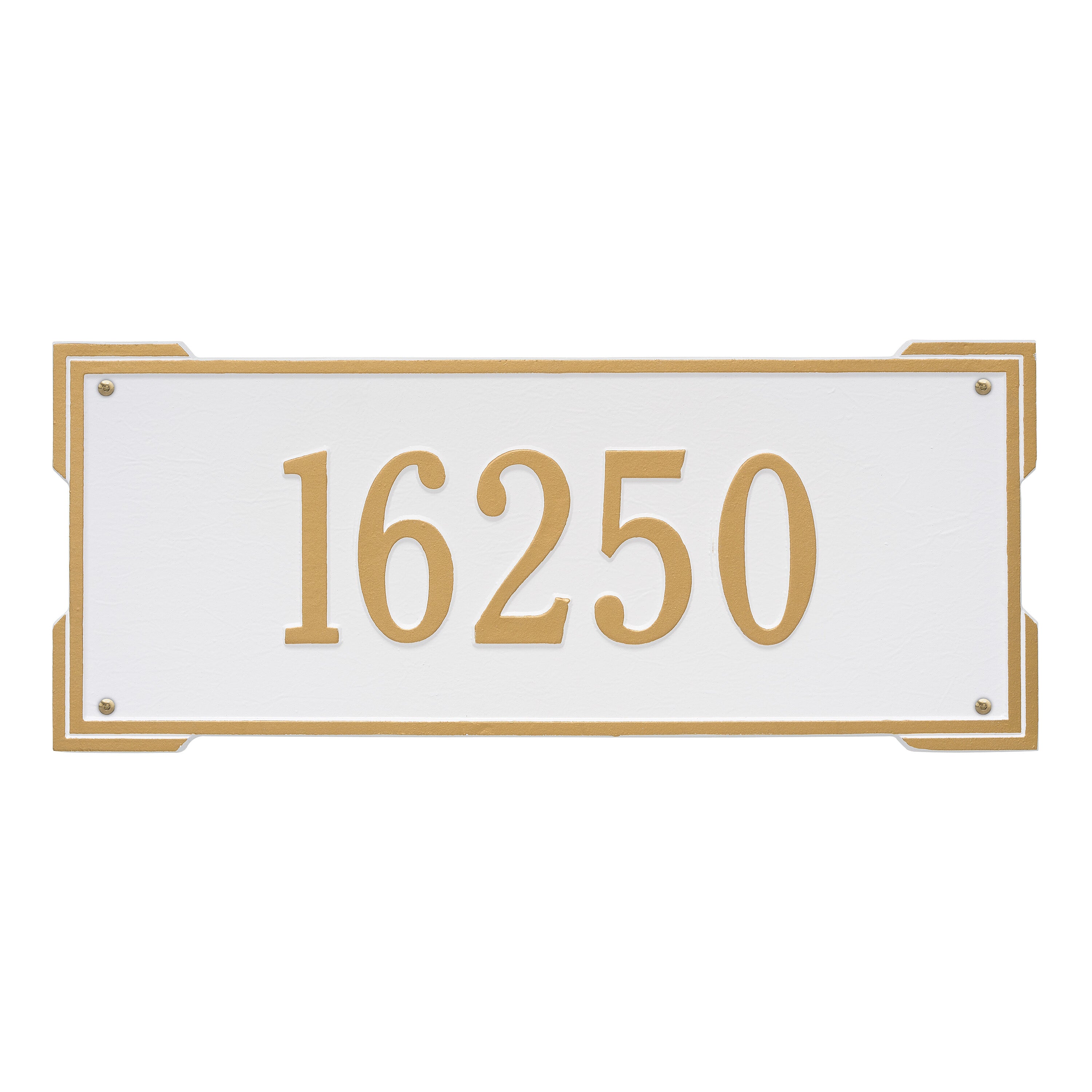 Roanoke Estate Wall Address Plaque