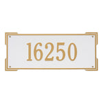 Roanoke Estate Wall Address Plaque