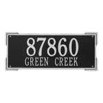 Roanoke Estate Wall Address Plaque