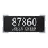 Roanoke Estate Wall Address Plaque