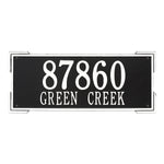 Roanoke Estate Wall Address Plaque