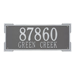 Roanoke Estate Wall Address Plaque