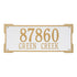 Roanoke Estate Wall Address Plaque